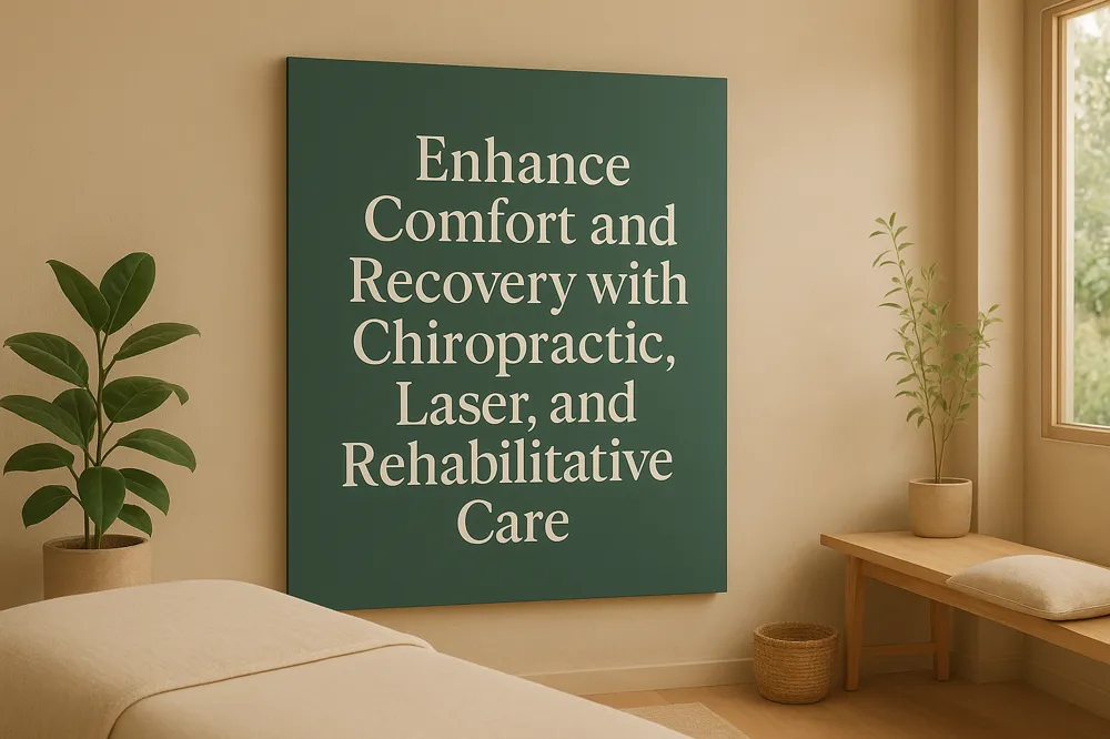 Enhance Comfort and Recovery with Chiropractic, Laser, and Rehabilitative Care