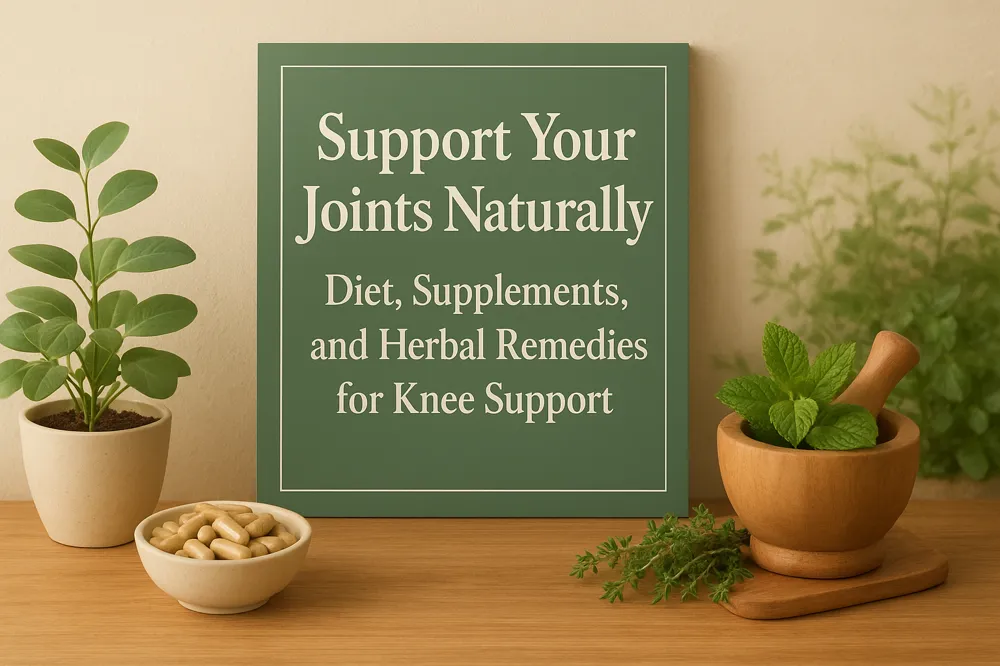 Support Your Joints Naturally: Diet, Supplements, and Herbal Remedies for Knee Support