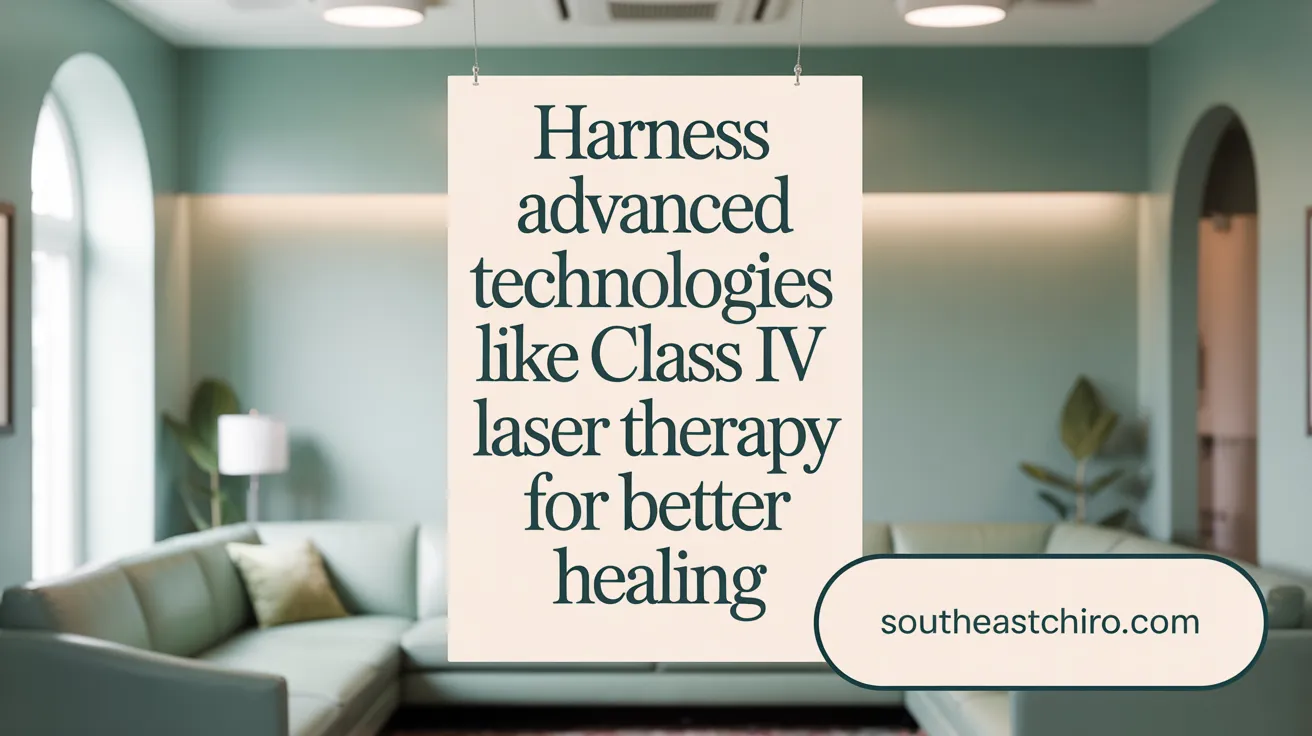 Harness Advanced Technologies Like Class IV Laser Therapy for Better Healing