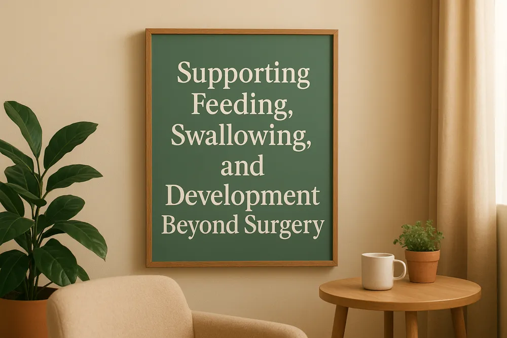Supporting Feeding, Swallowing, and Development Beyond Surgery