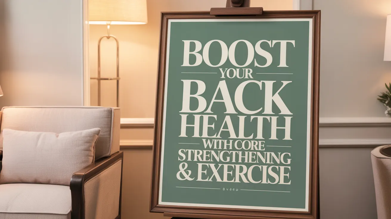 Boost Your Back Health with Core Strengthening & Exercise