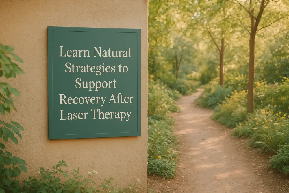 Learn Natural Strategies to Support Recovery After Laser Therapy