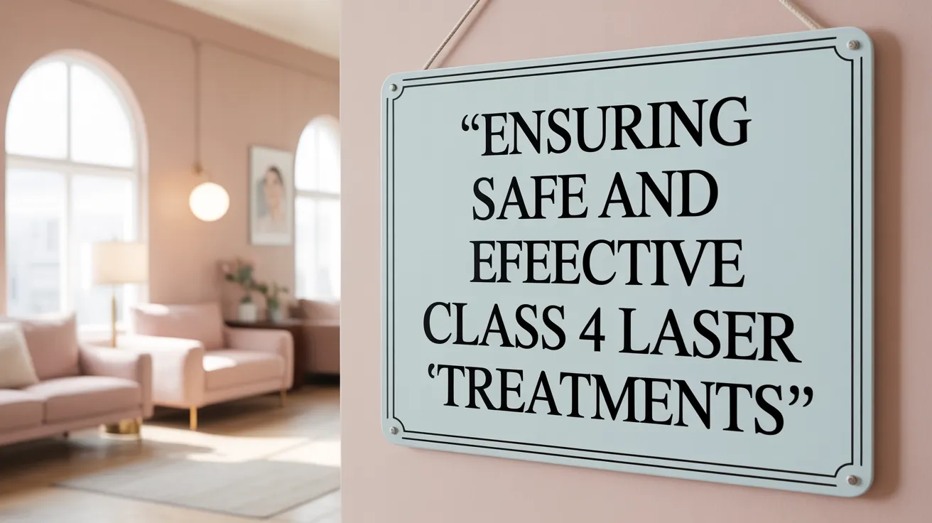 Ensuring Safe and Effective Class 4 Laser Treatments