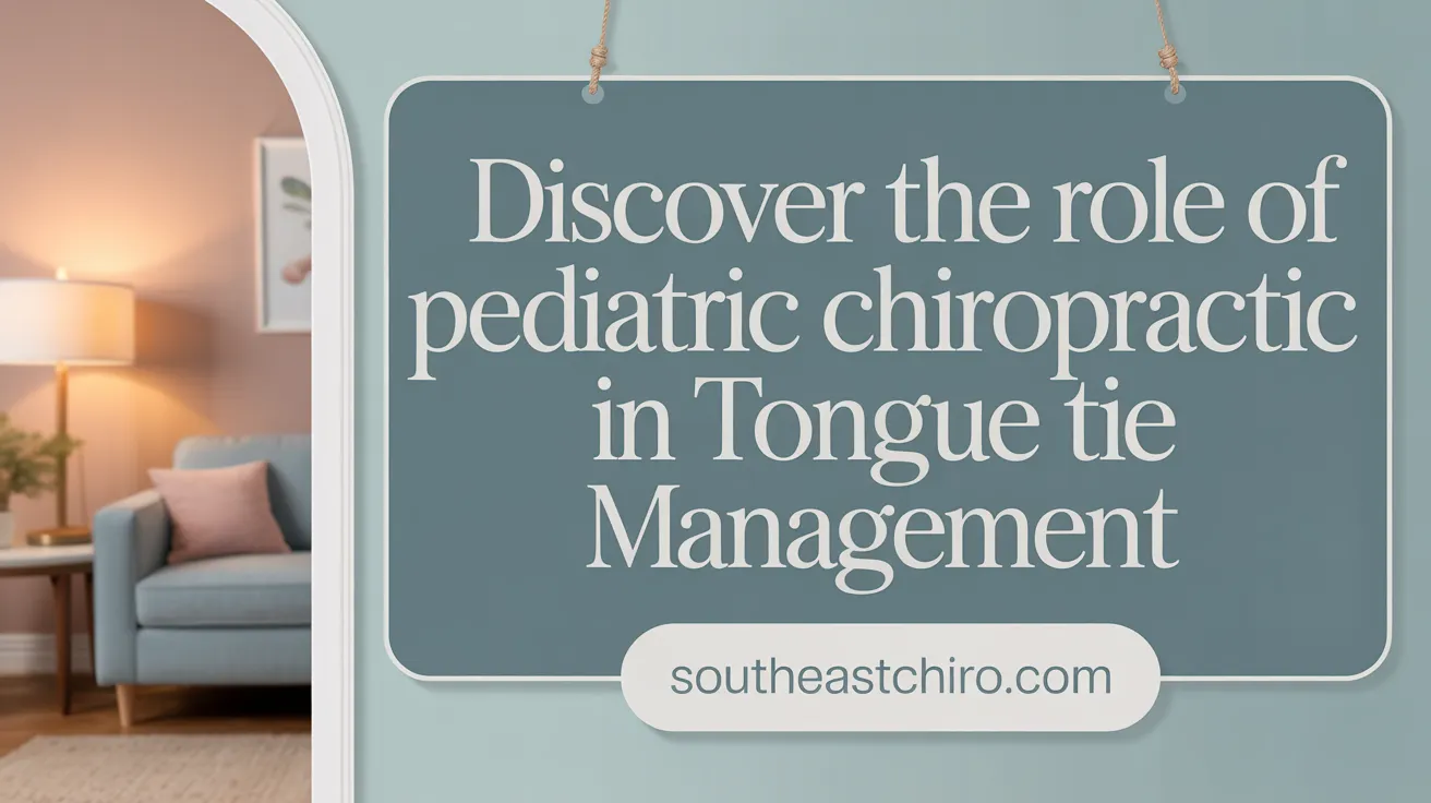 Discover the Role of Pediatric Chiropractic in Tongue Tie Management
