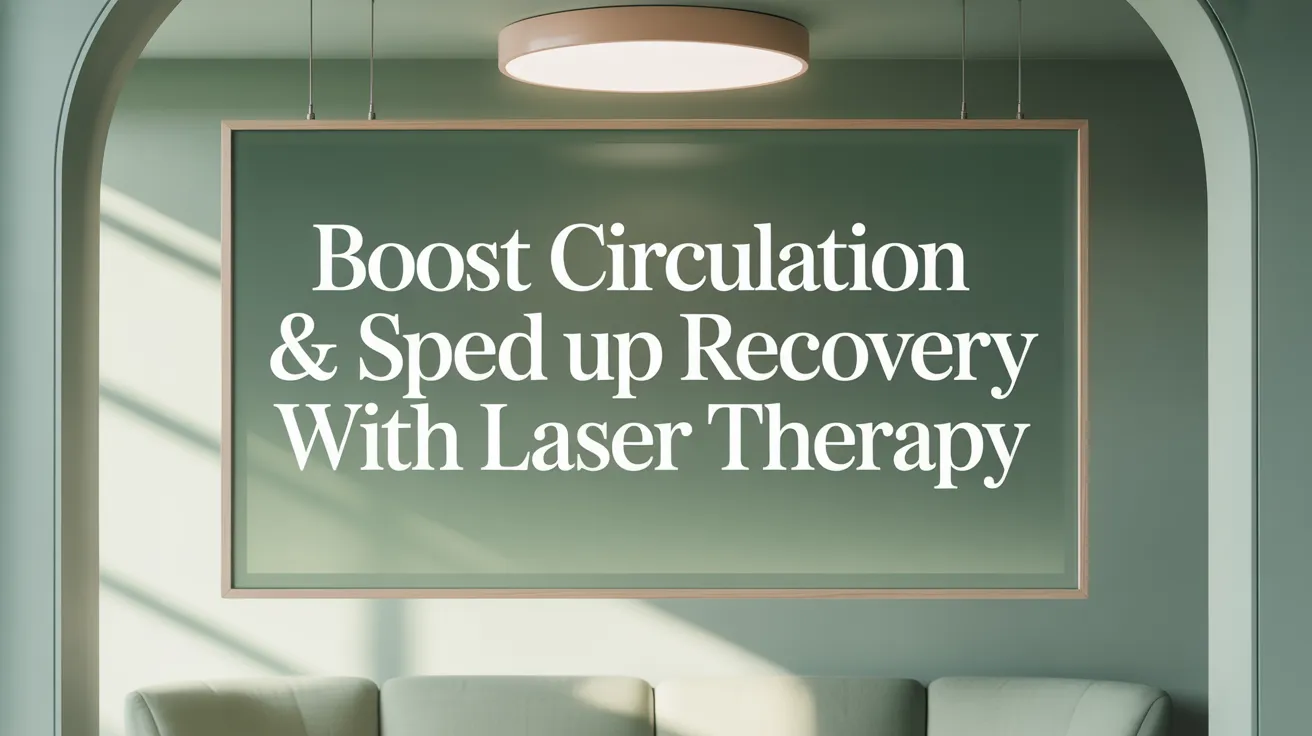 Boost Circulation & Speed Up Recovery with Laser Therapy