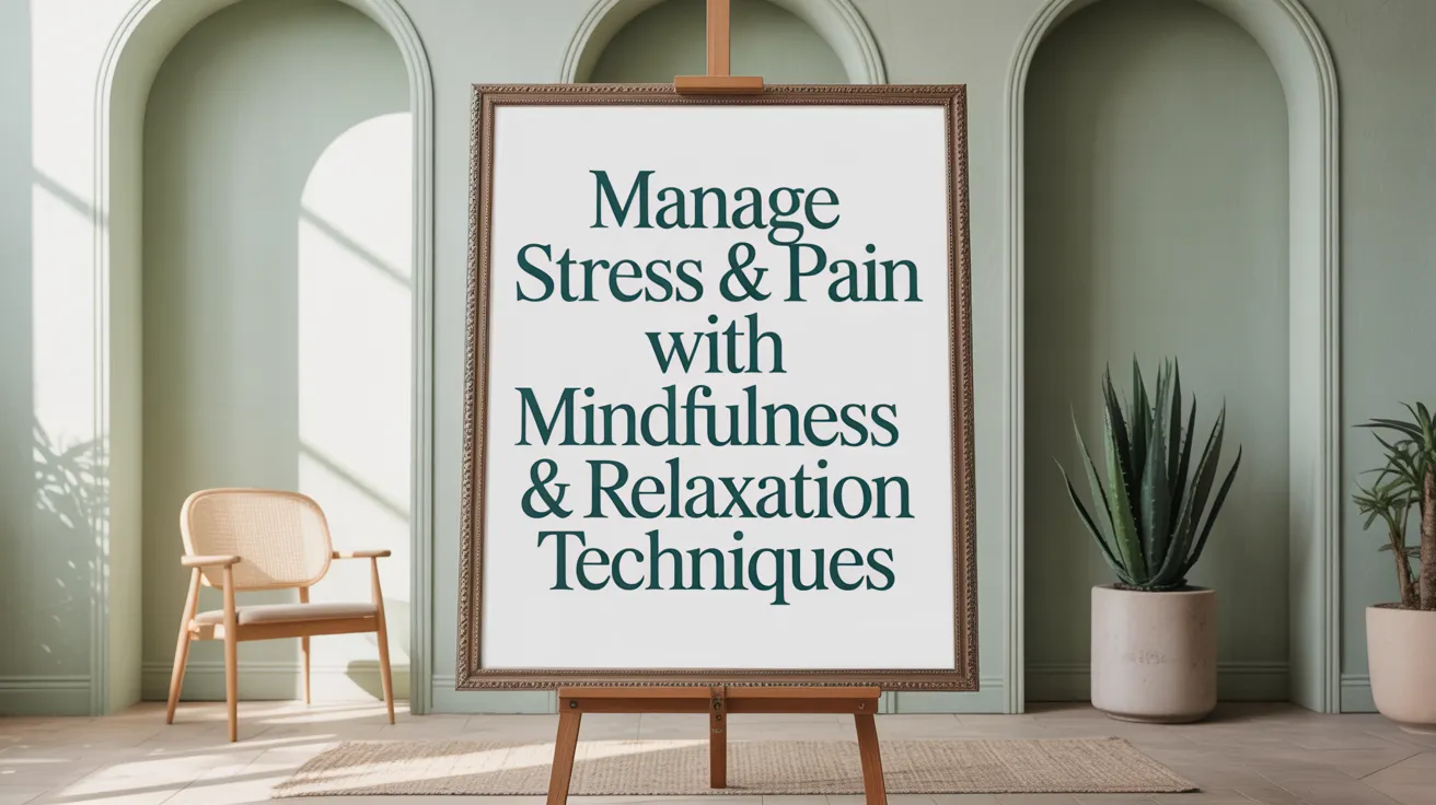 Manage Stress & Pain with Mindfulness & Relaxation Techniques