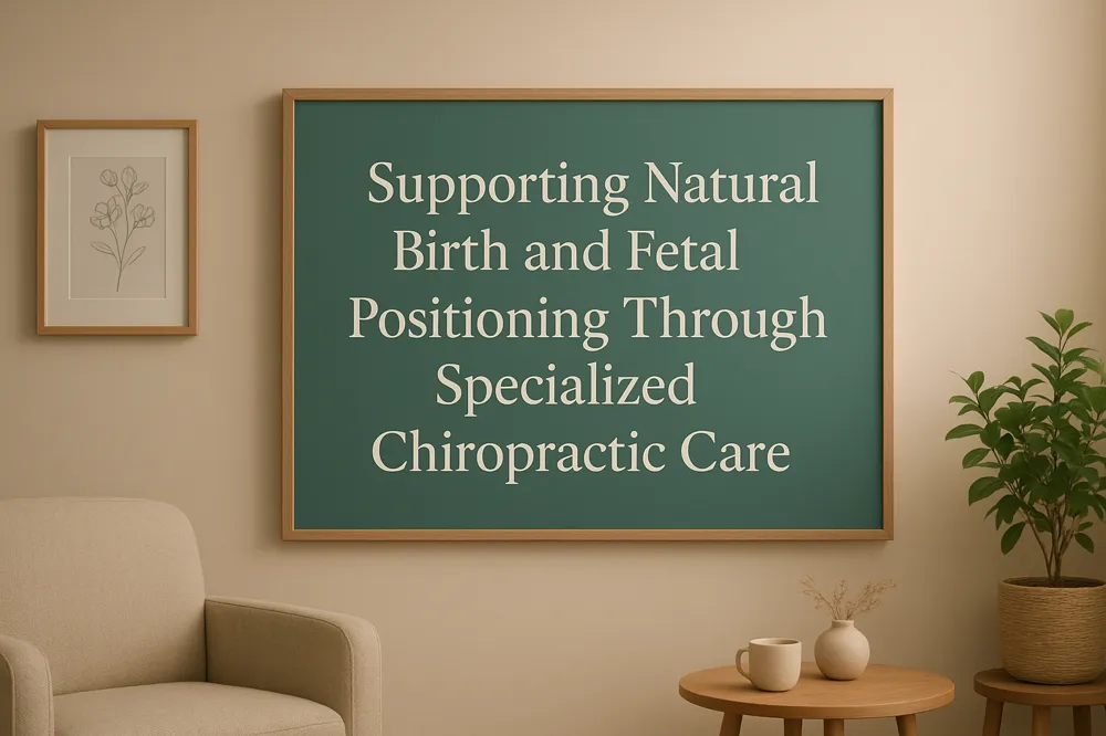 Supporting Natural Birth and Fetal Positioning Through Specialized Chiropractic Care