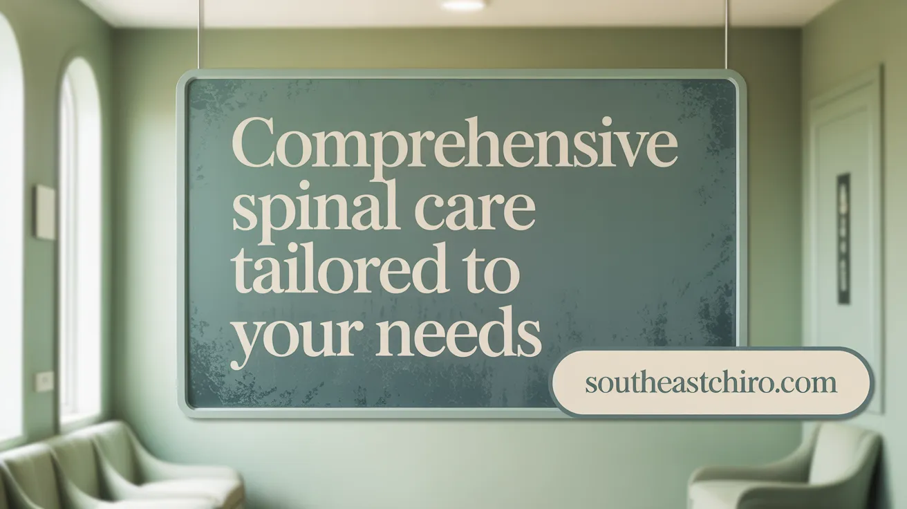 Comprehensive Spinal Care Tailored to Your Needs