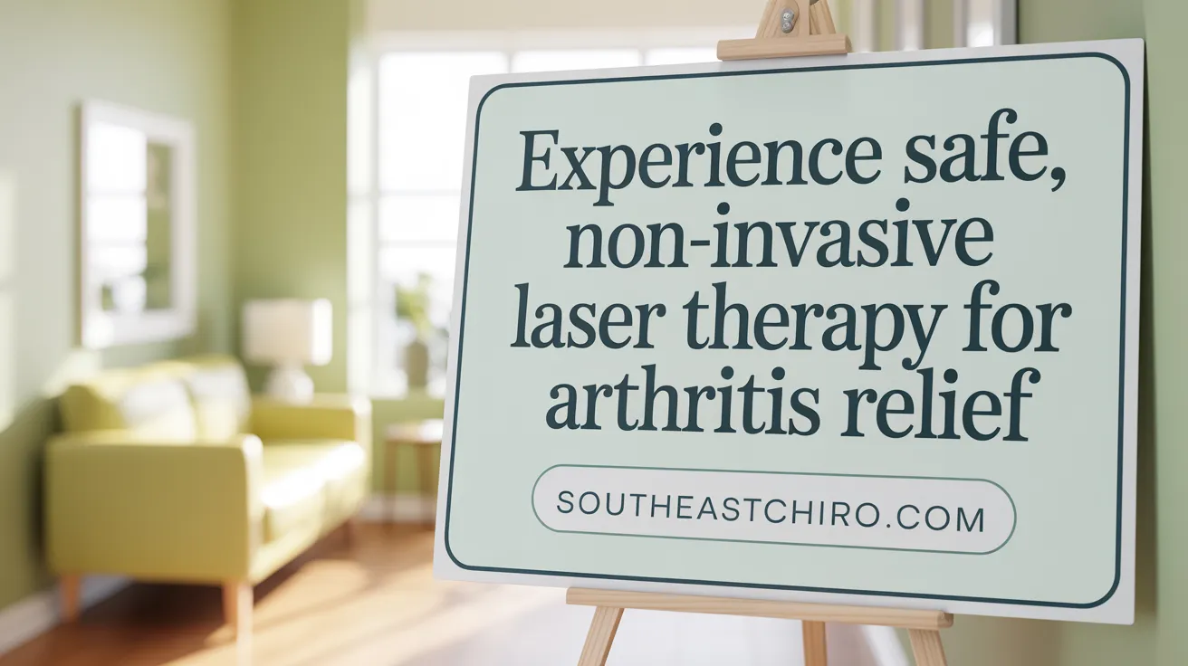Experience Safe, Non-Invasive Laser Therapy for Arthritis Relief