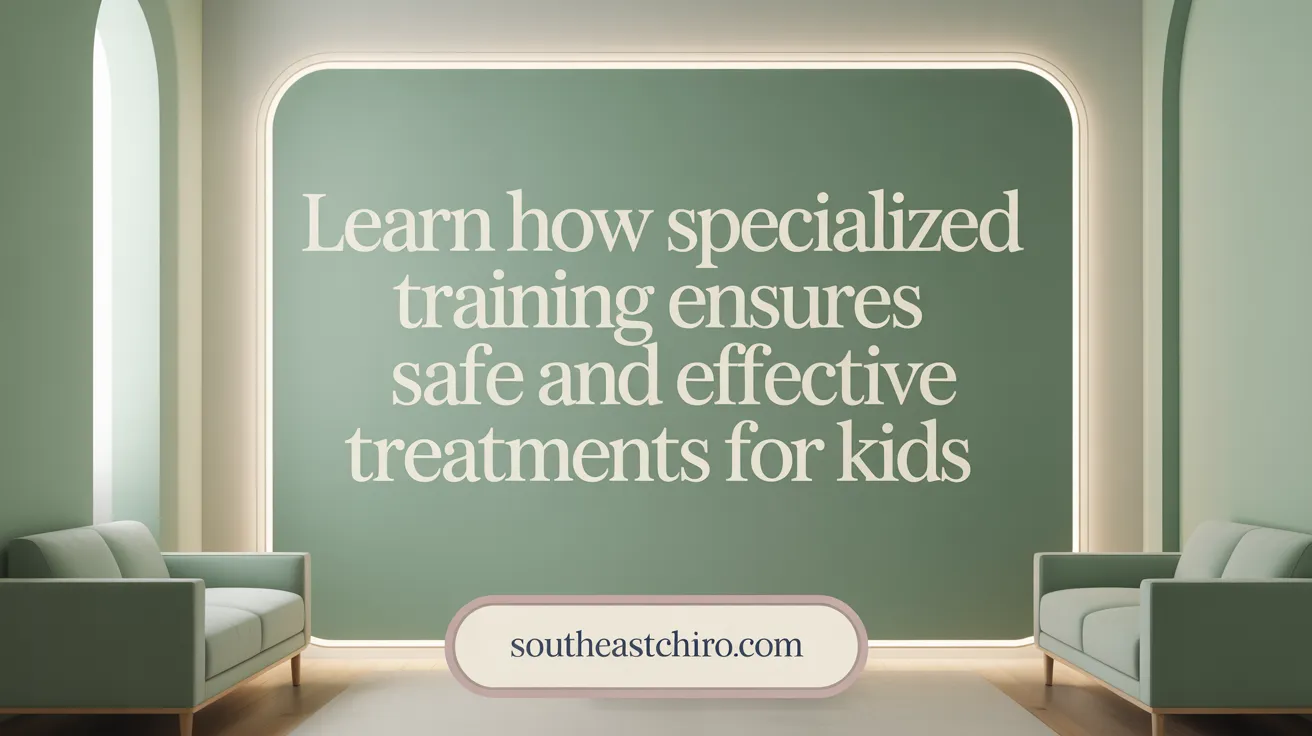 Learn How Specialized Training Ensures Safe and Effective Treatments for Kids