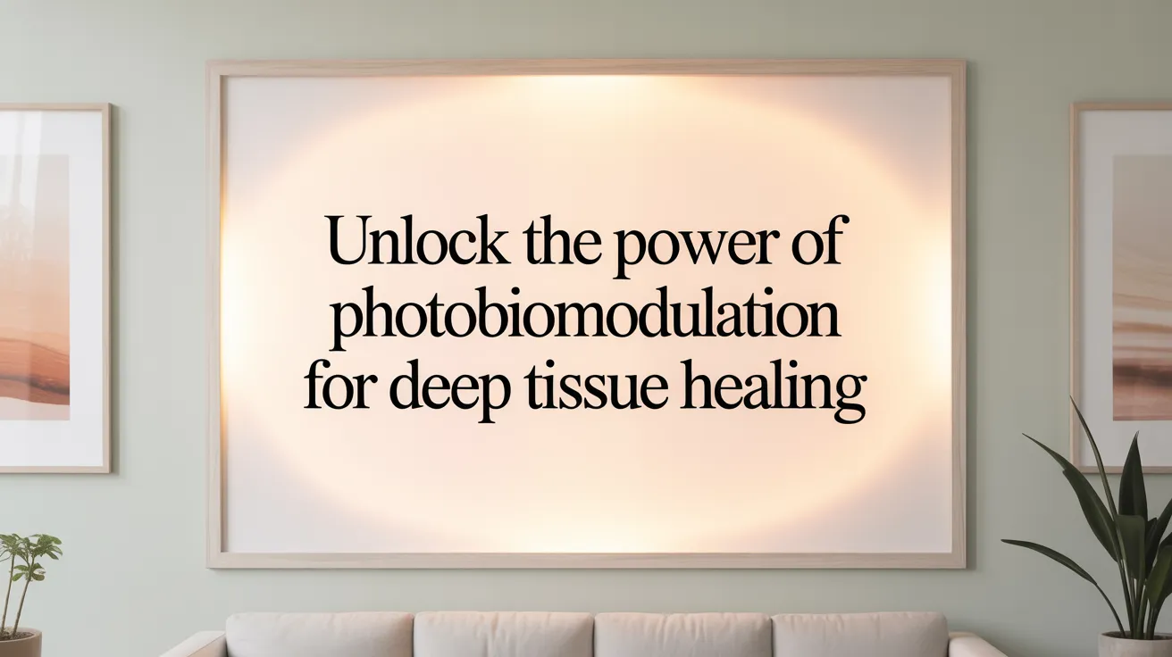 Unlock the Power of Photobiomodulation for Deep Tissue Healing