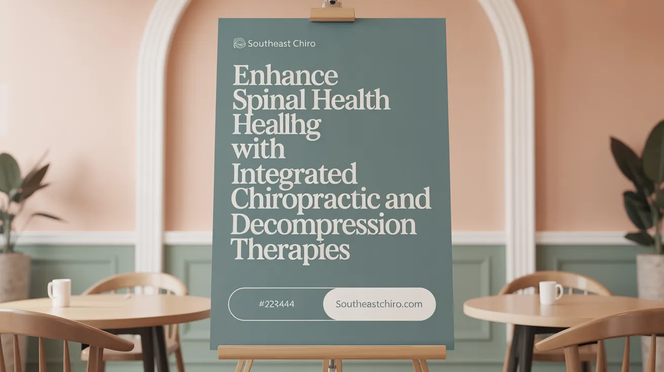 Enhance spinal health with integrated chiropractic and decompression therapies