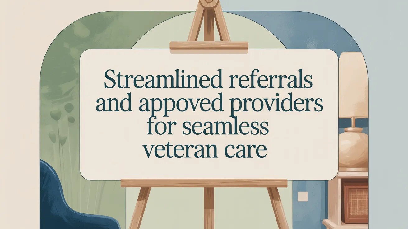 Streamlined Referrals and Approved Providers for Seamless Veteran Care