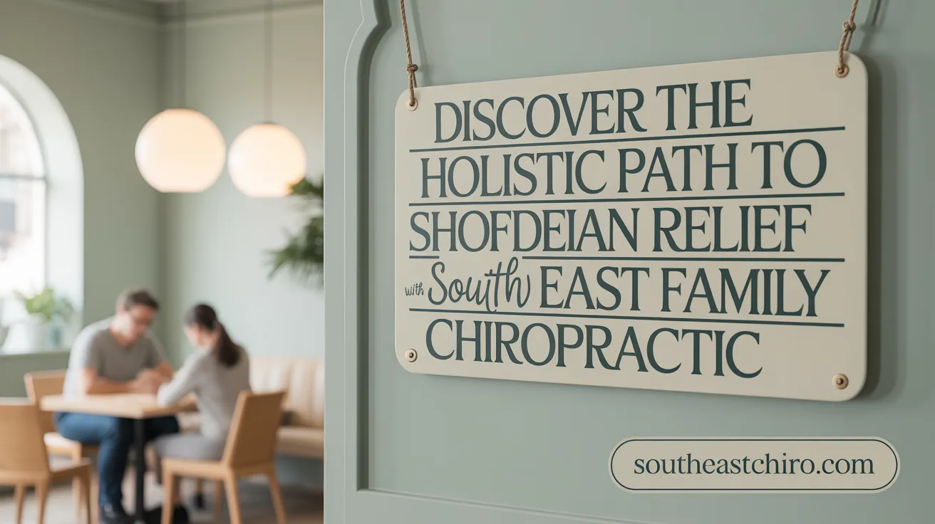 Discover the Holistic Path to Shoulder Pain Relief with Southeast Family Chiropractic
