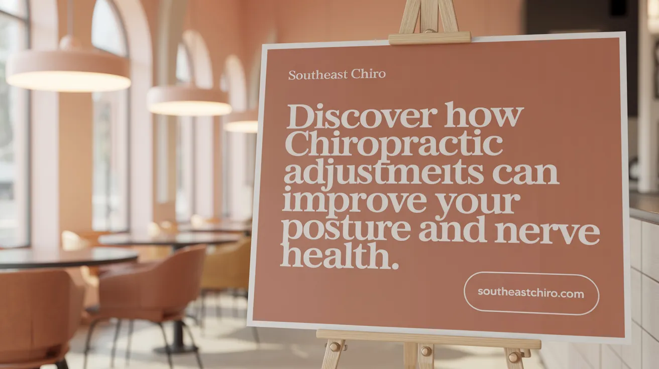 Discover how chiropractic adjustments can improve your posture and nerve health.