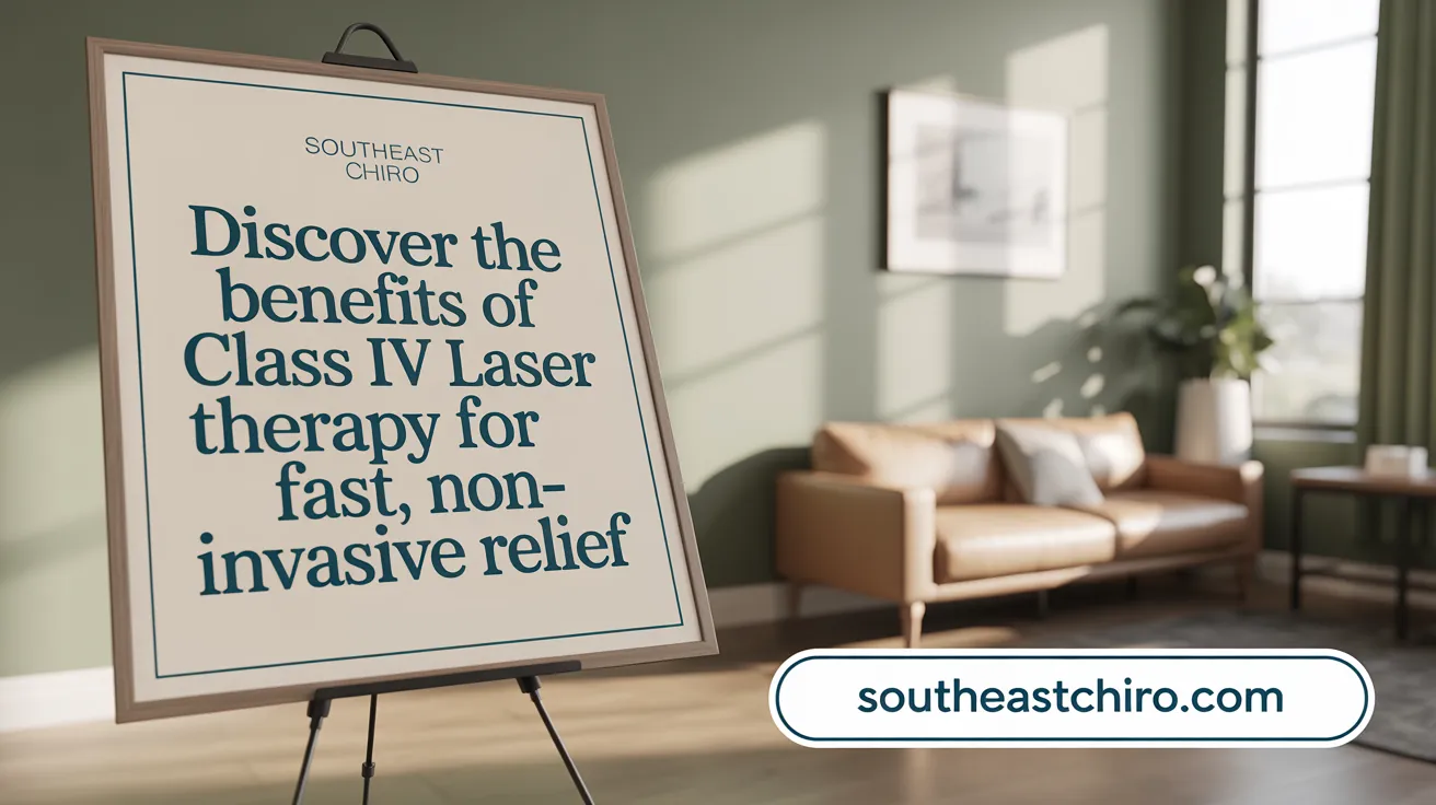 Discover the Benefits of Class IV Laser Therapy for Fast, Non-Invasive Relief