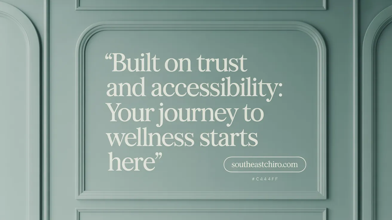 Built on Trust and Accessibility: Your Journey to Wellness Starts Here