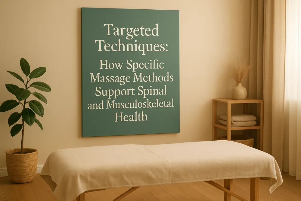 Targeted Techniques: How Specific Massage Methods Support Spinal and Musculoskeletal Health