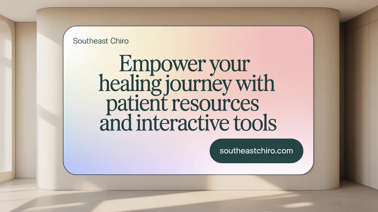 Empower Your Healing Journey with Patient Resources and Interactive Tools