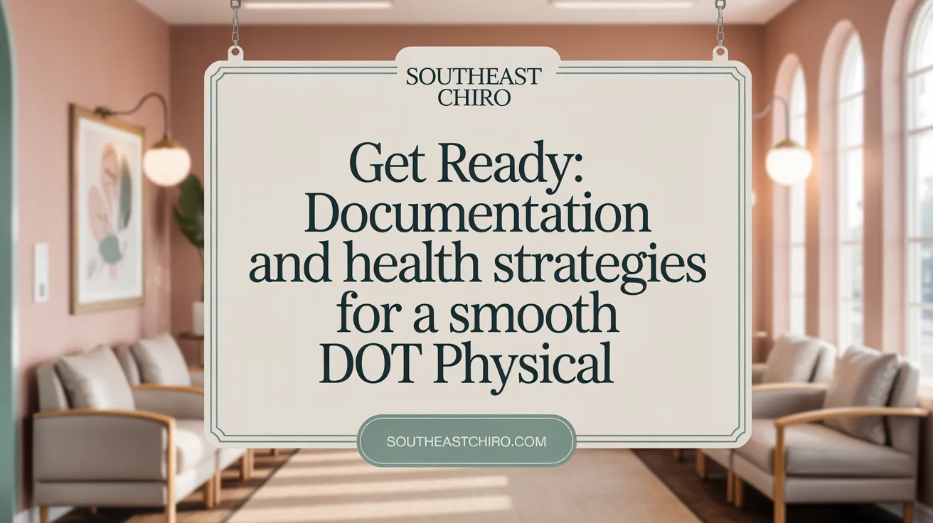 Get Ready: Documentation and Health Strategies for a Smooth DOT Physical
