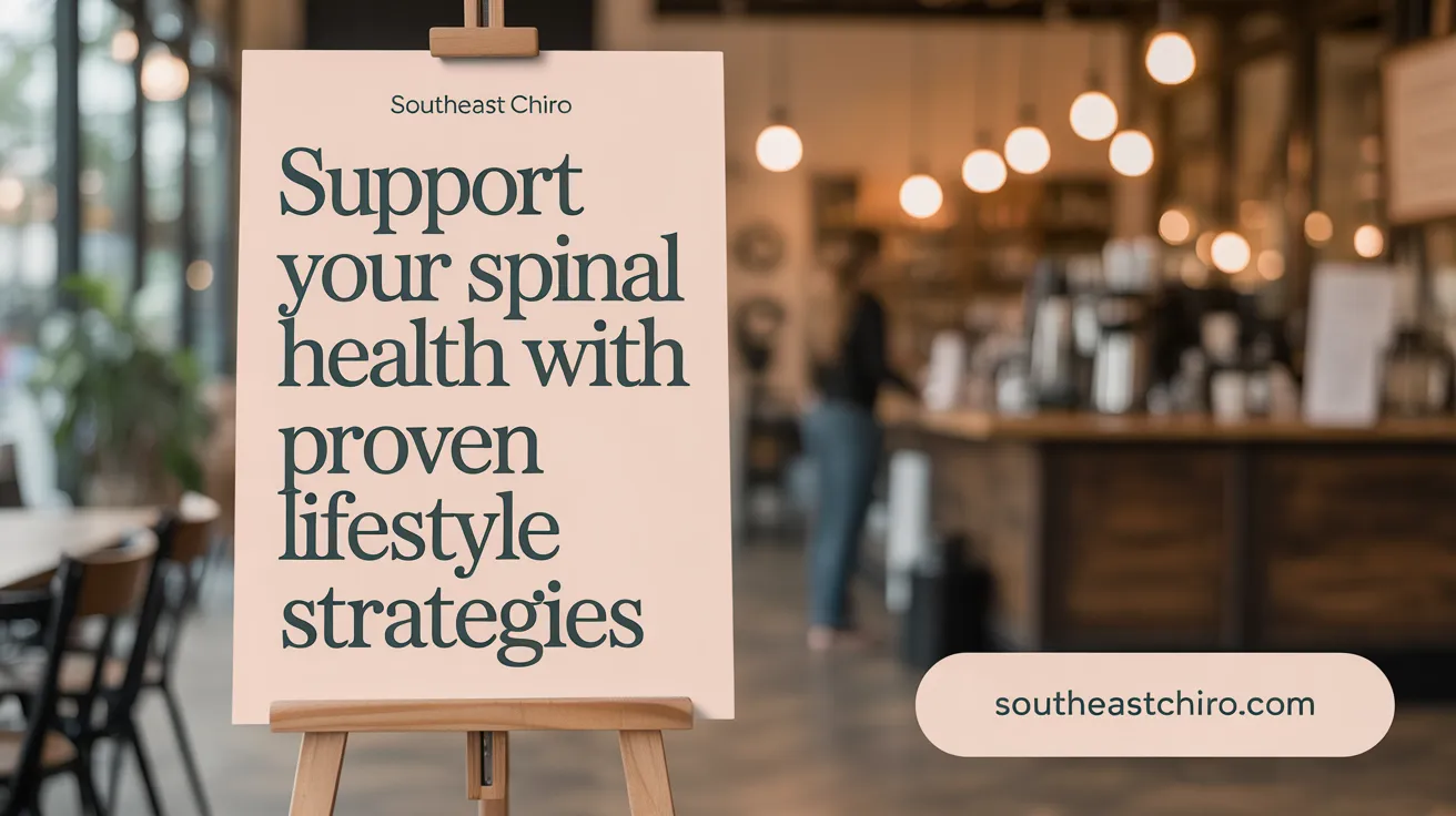 Support Your Spinal Health with Proven Lifestyle Strategies