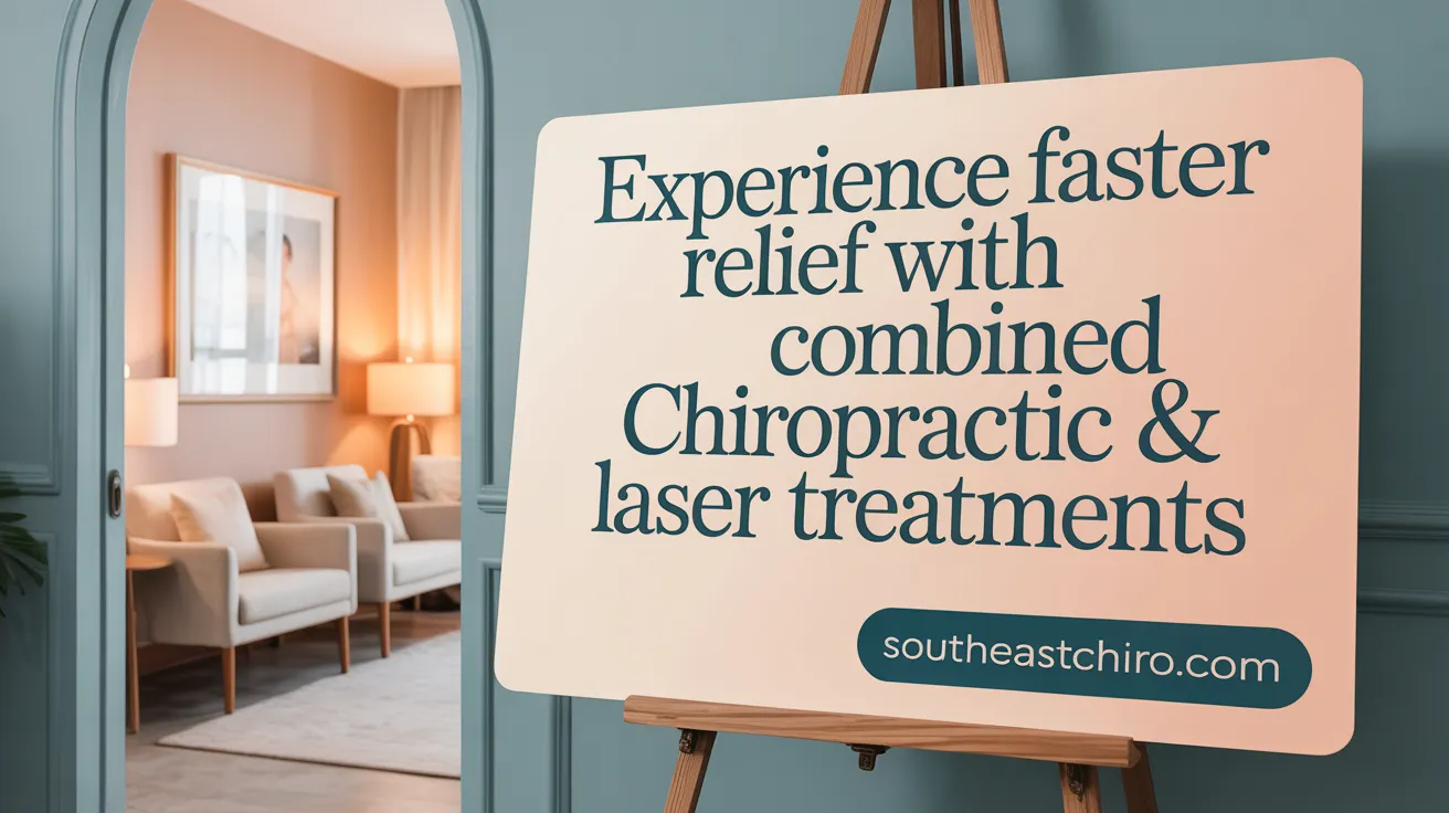 Experience Faster Relief with Combined Chiropractic & Laser Treatments