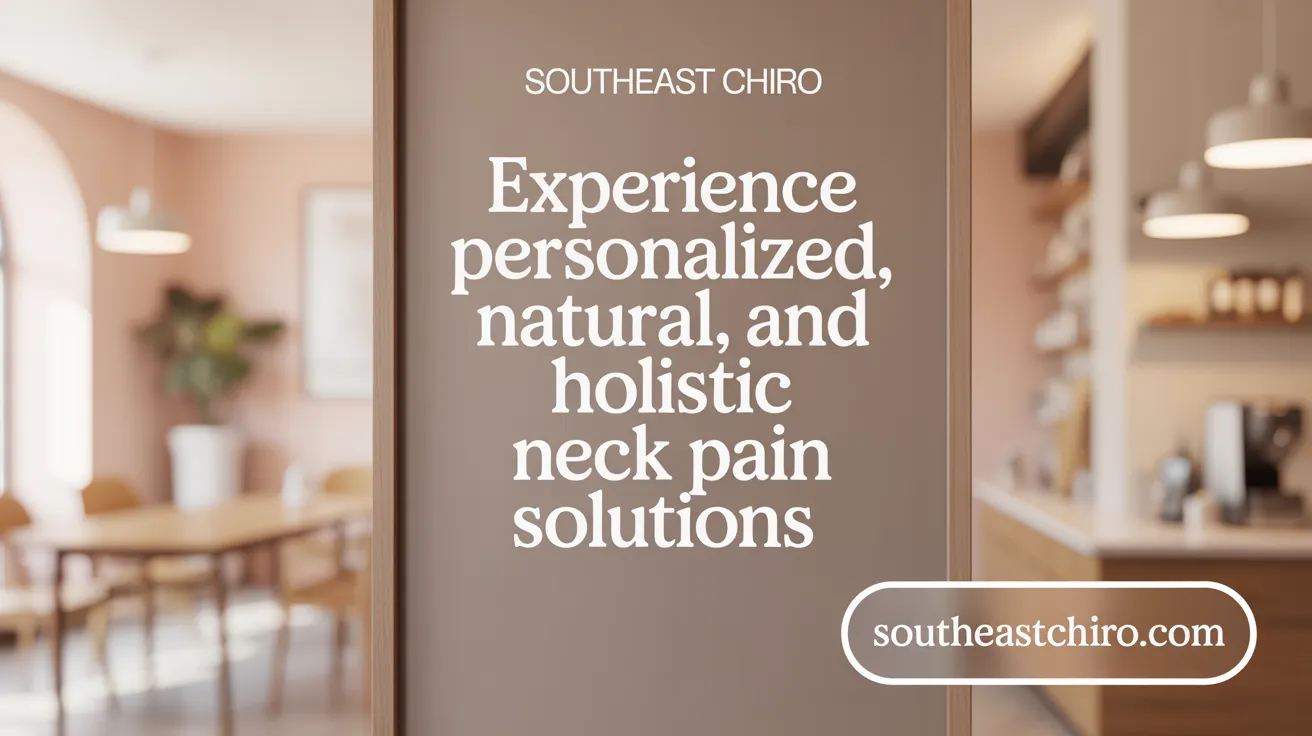 Experience Personalized, Natural, and Holistic Neck Pain Solutions