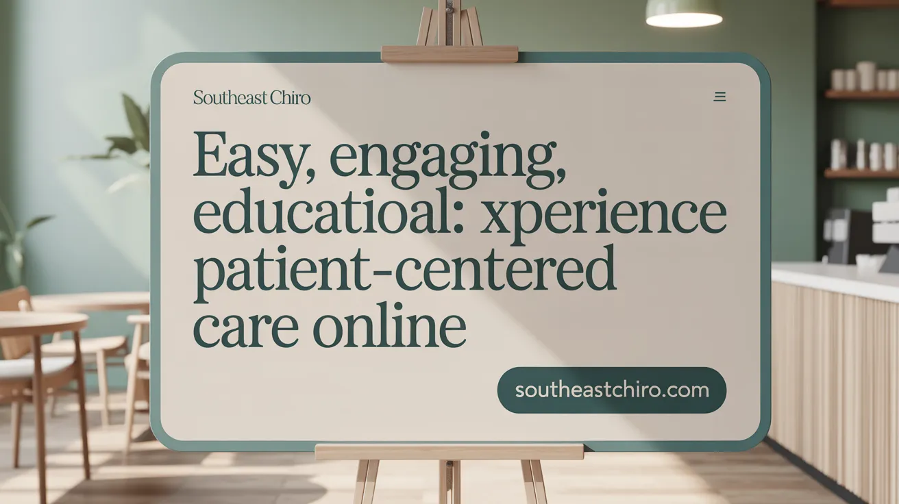 Easy, Engaging, Educational: Experience Patient-Centered Care Online