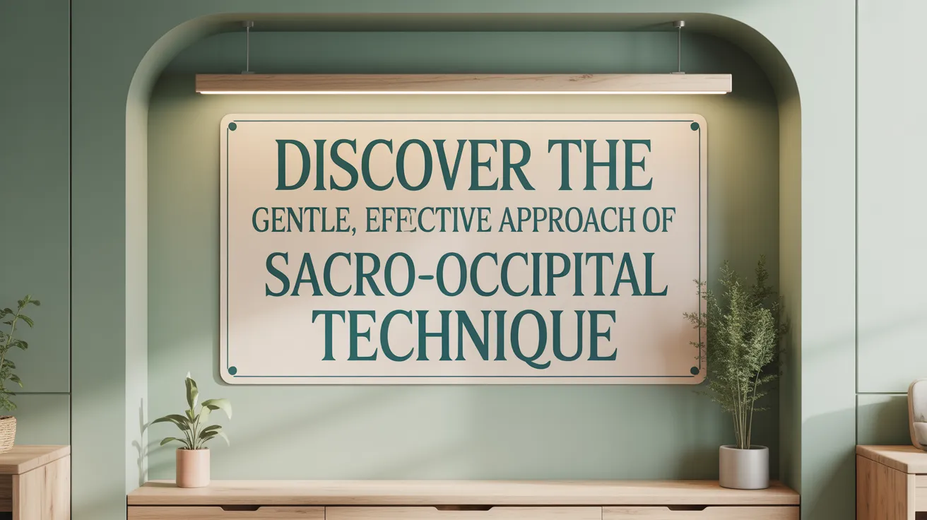 Discover the Gentle, Effective Approach of Sacro-Occipital Technique