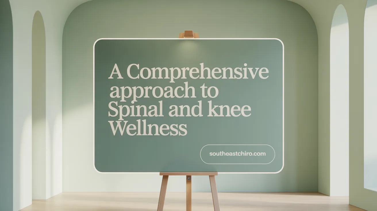 A Comprehensive Approach to Spinal and Knee Wellness