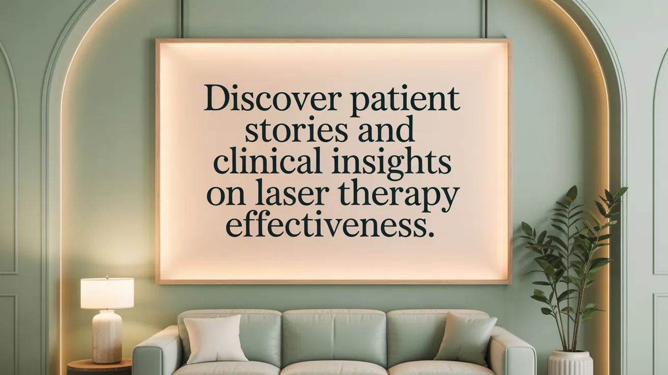 Discover patient stories and clinical insights on laser therapy effectiveness.