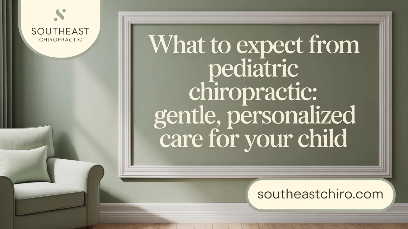 What to Expect from Pediatric Chiropractic: Gentle, Personalized Care for Your Child
