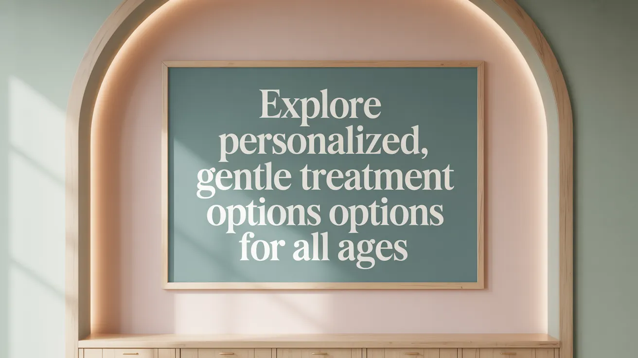 Explore Personalized, Gentle Treatment Options for All Ages