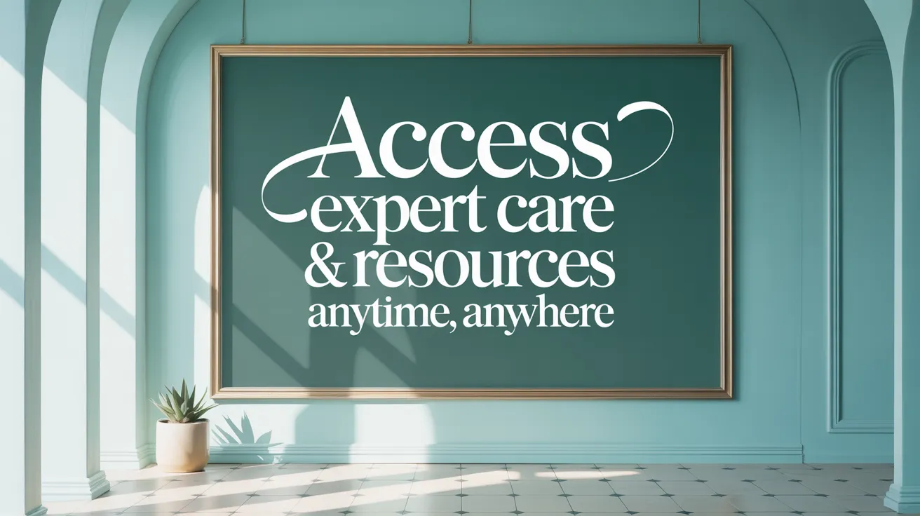 Access Expert Care & Resources Anytime, Anywhere