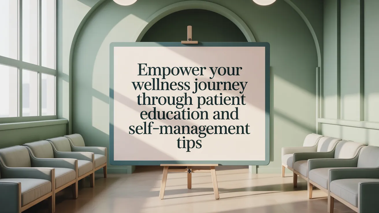 Empower Your Wellness Journey through Patient Education and Self-Management Tips