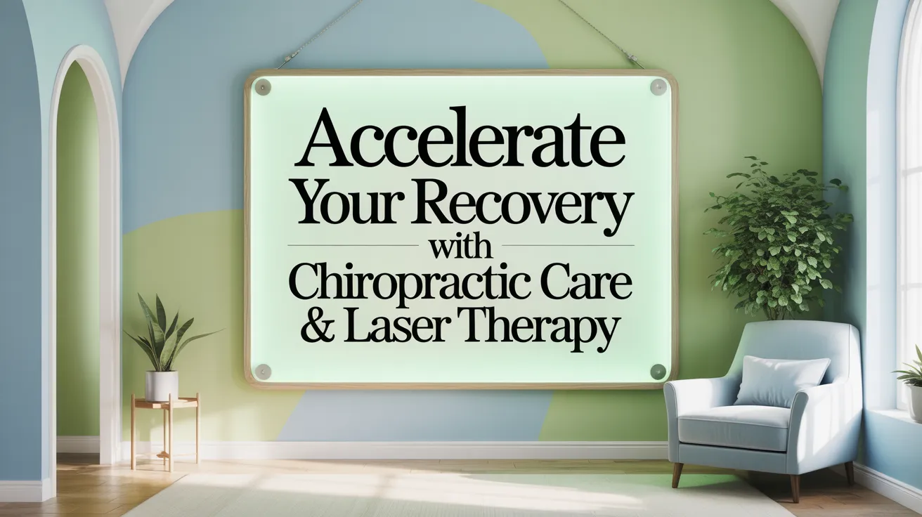 Accelerate Your Recovery with Chiropractic Care & Laser Therapy