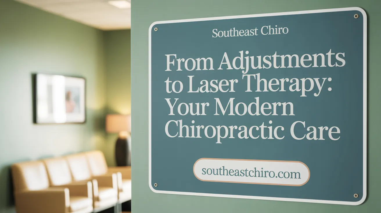 From Adjustments to Laser Therapy: Your Modern Chiropractic Care