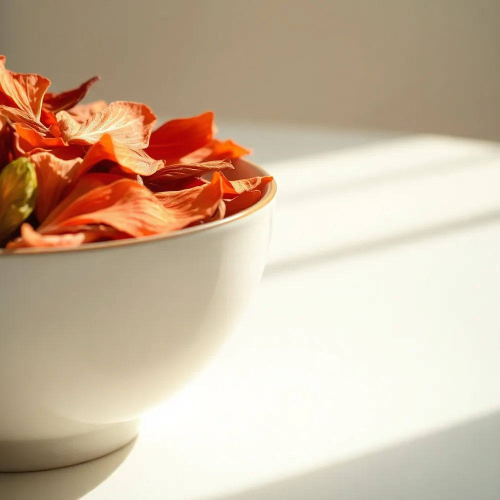 Discover the vibrant crimson charm and antioxidant richness of our direct-sourced hibiscus blooms, harvested with care for your daily wellness ritual.