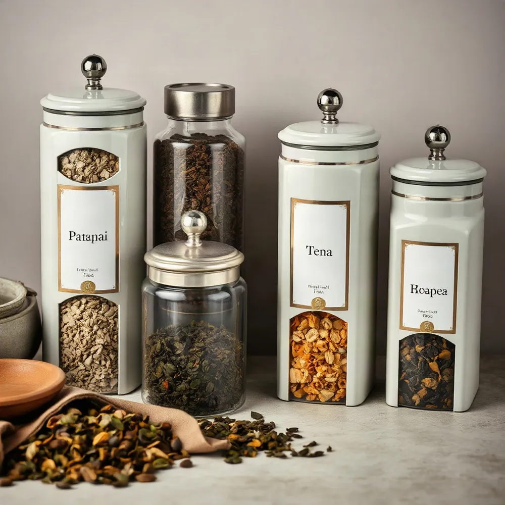 Give each tea the storage it suits, so the distinct character of every harvest can shine in your cup.