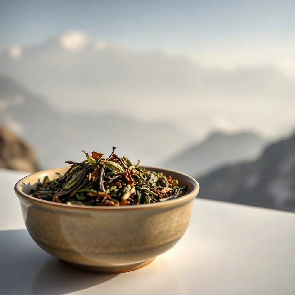 Nourish your body and spirit with every cup, as our direct-sourced, antioxidant-rich teas bring the pure, restorative essence of Himalayan heritage to your home.