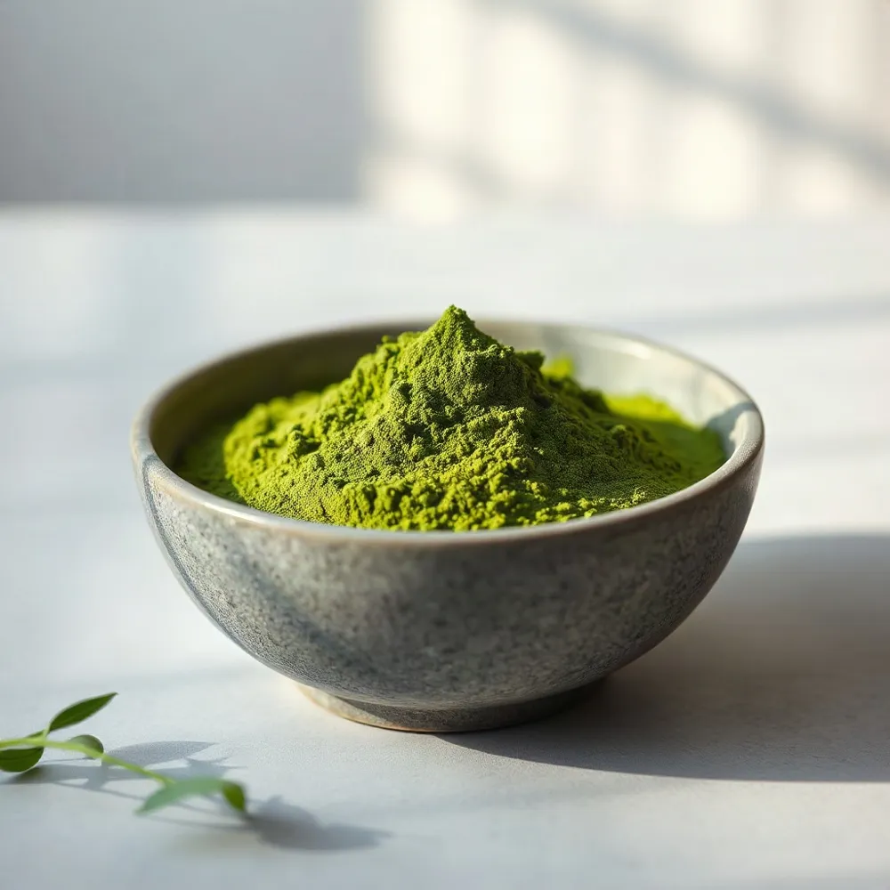 Our matcha is meticulously shade-grown to boost L-theanine and chlorophyll, capturing the deep, emerald brilliance of authentic heritage tea.