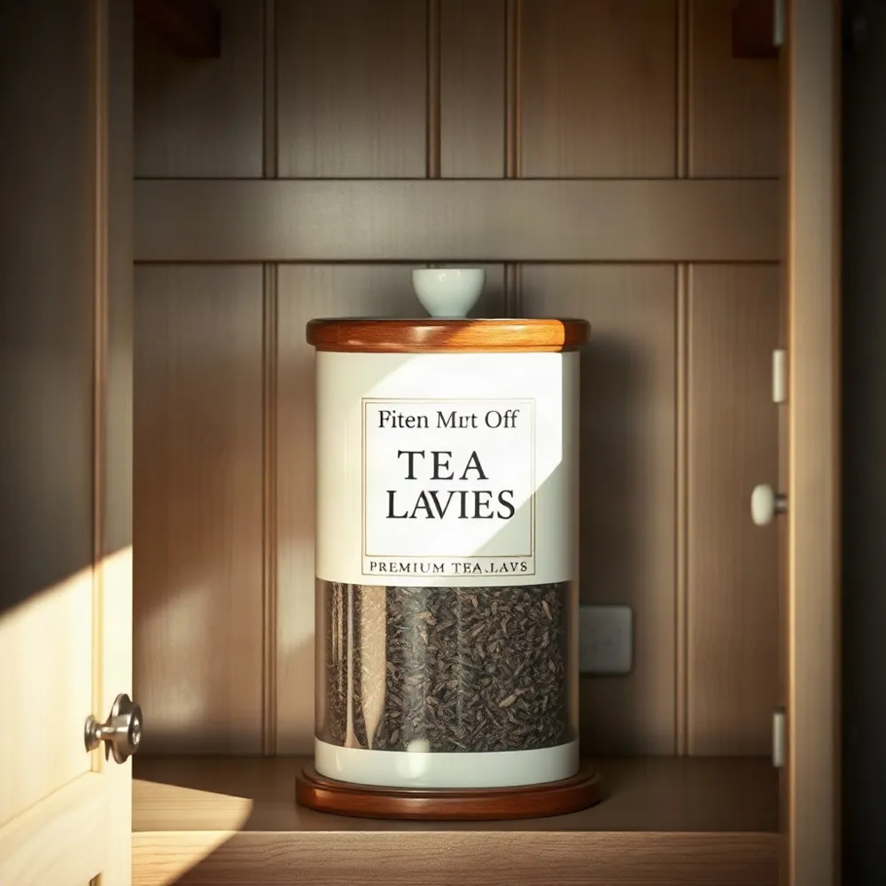 A cool, dry cupboard keeps tea away from heat, light, and kitchen aromas, letting each harvest retain its character.