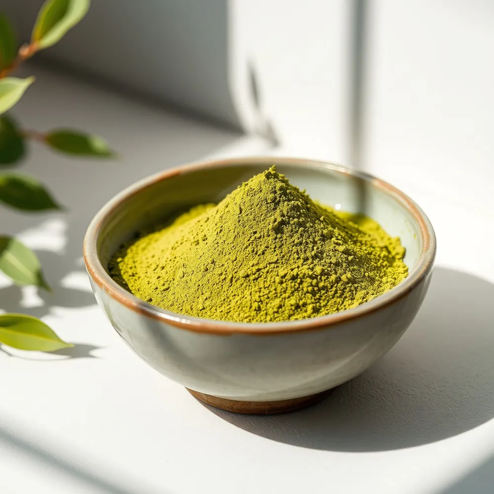 Unlock a state of calm, focused energy with the unique harmony of L-theanine and caffeine in our premium, thoughtfully sourced matcha rituals.