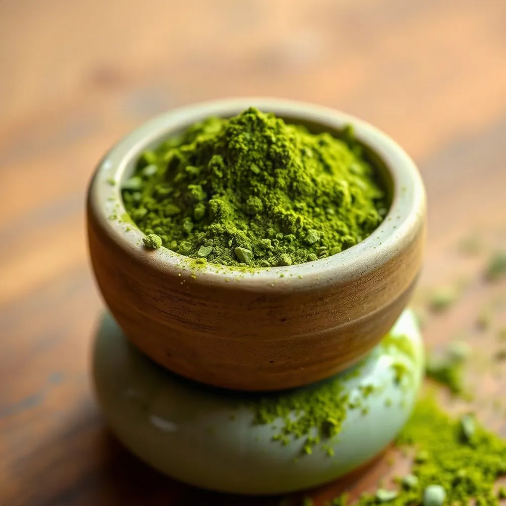 Shade-grown and stone-ground to a fine powder, matcha delivers the whole leaf's vibrant nutrients and a calm, focused energy that no steeped tea can match.