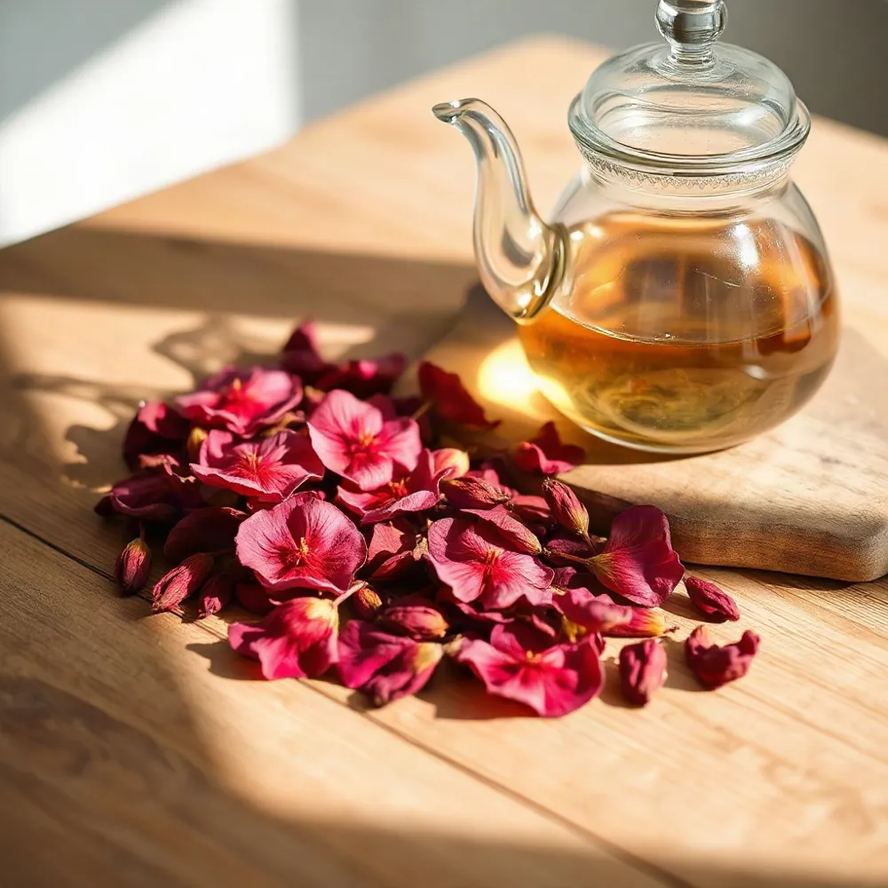 Nourish your body with the powerful antioxidants and deep ruby color of our carefully sourced hibiscus blossoms.