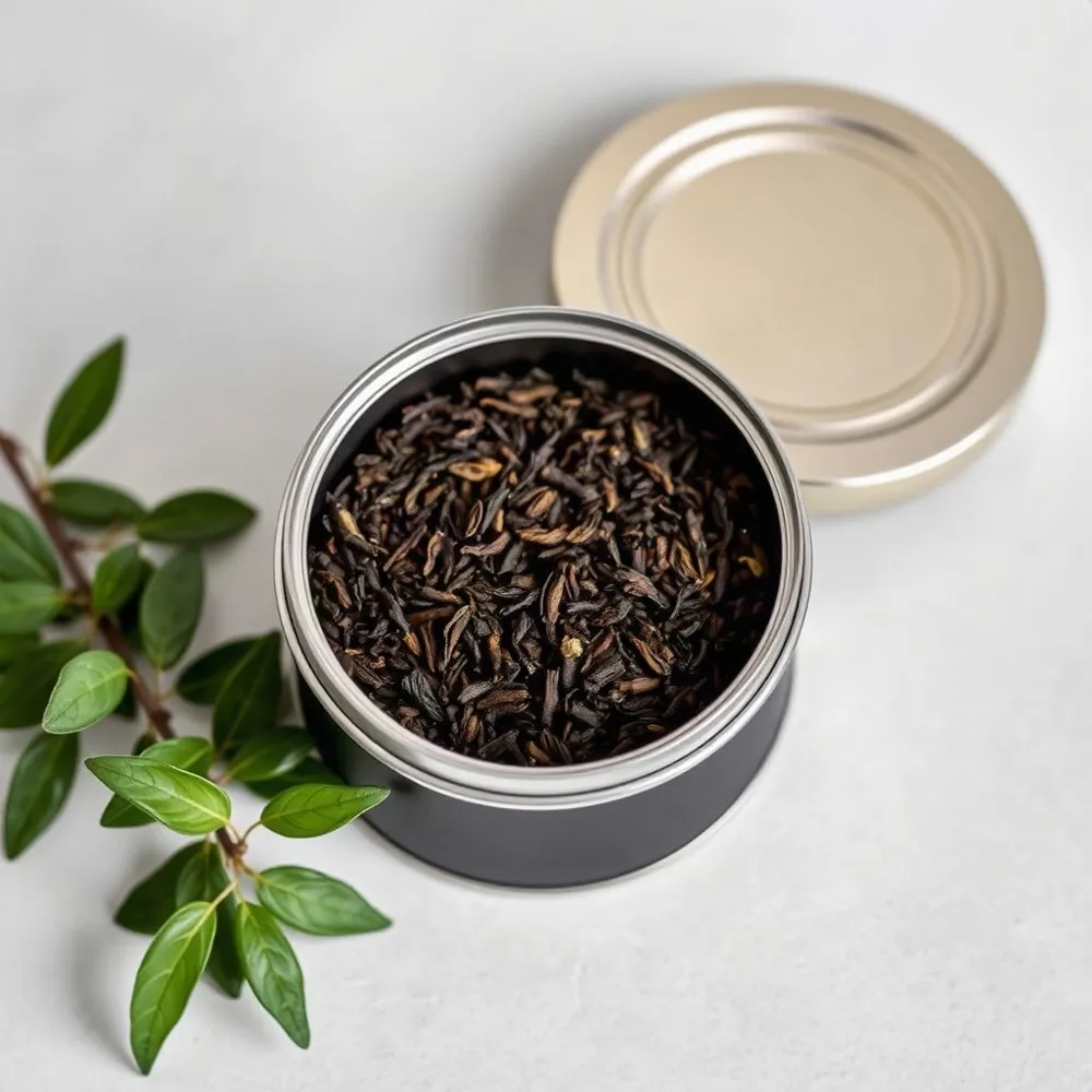 A clean, light-shielding container with a snug seal helps preserve the fragrance of ZYANNA’s carefully sourced leaves.