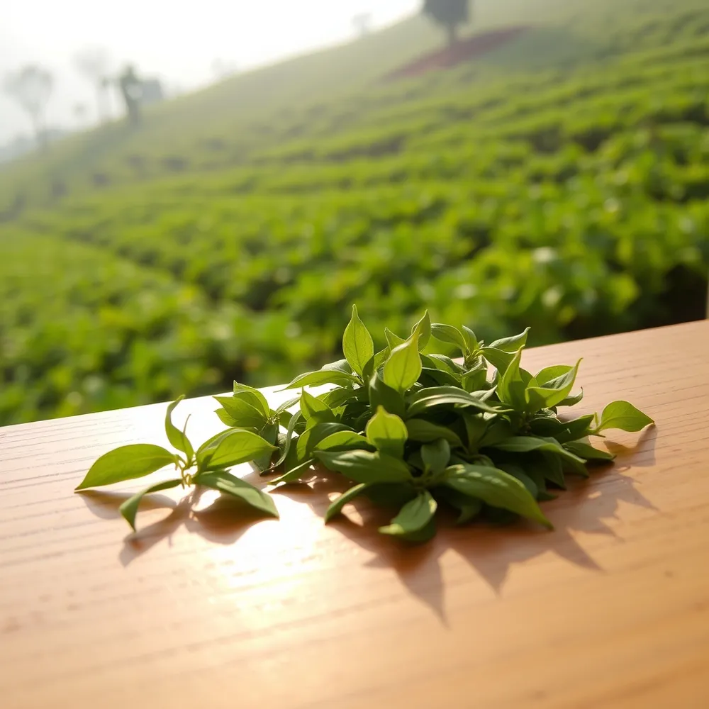 Experience the vibrant, aromatic spirit of spring with our freshly harvested first flush leaves that capture the pure essence of the garden.