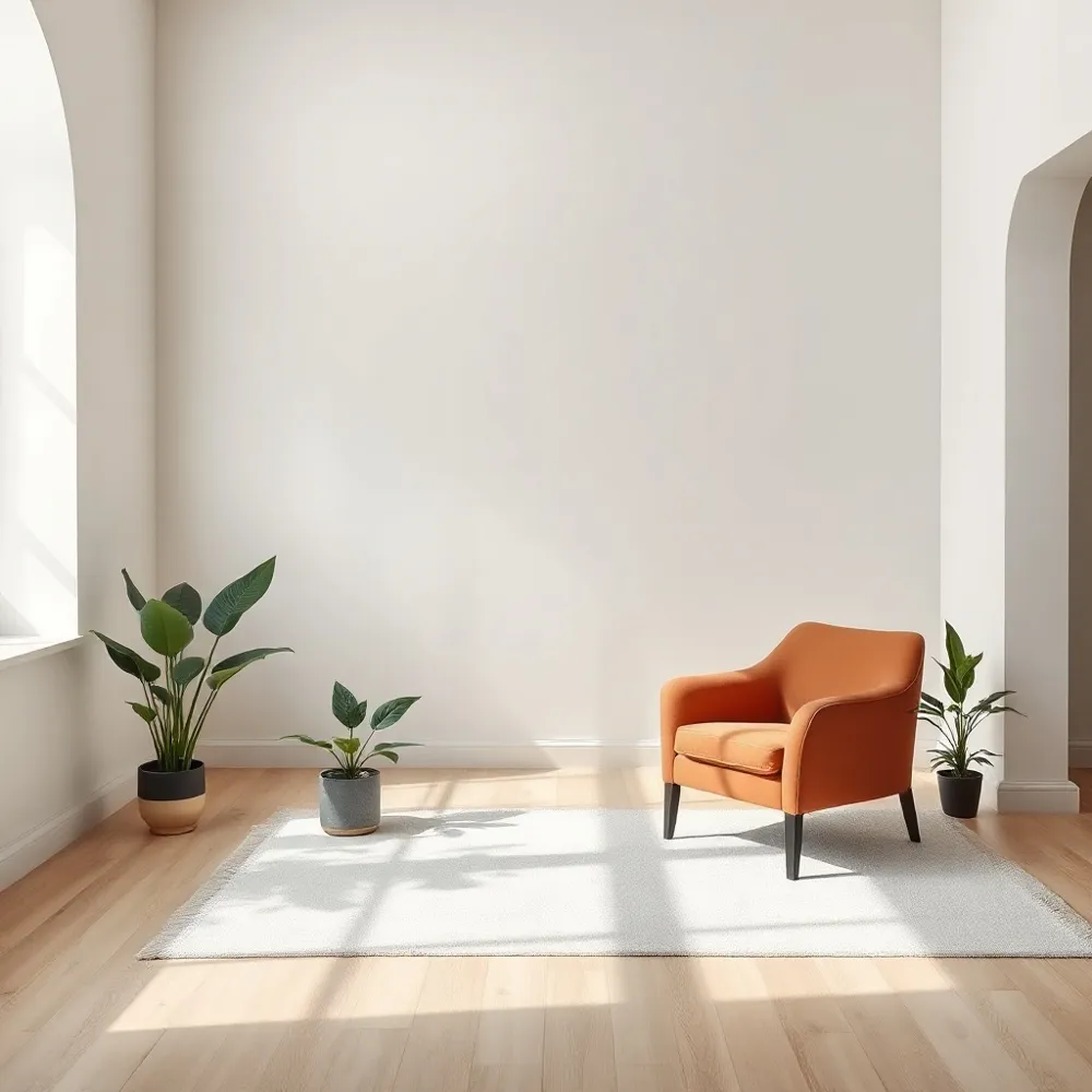 Utilize a base of soft neutral tones for the majority of your space while reserving bolder colors to highlight specific focal points.