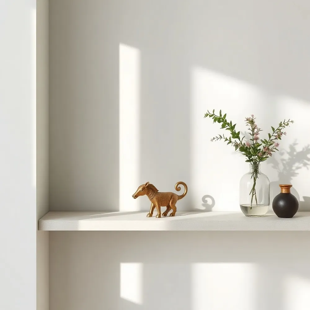 Curate a harmonious space by using heritage items as purposeful accents against a clean, neutral backdrop to honor tradition without clutter.
