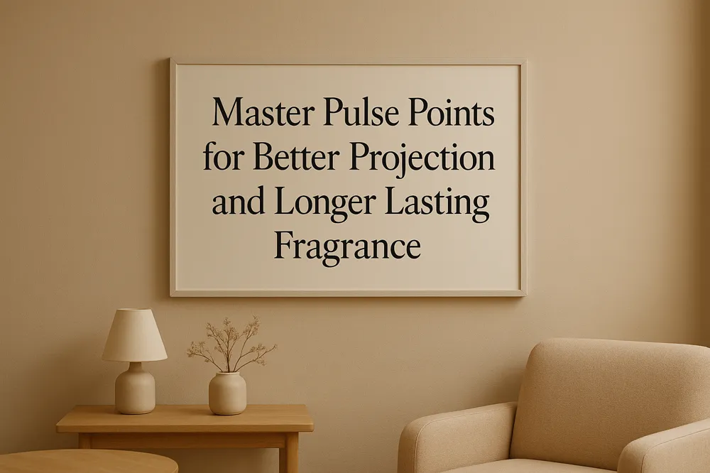 Master Pulse Points for Better Projection and Longer Lasting Fragrance
